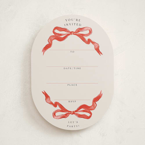 This is a candy blank hosting stationery with standard by Pati Cascino called gibson printing on signature in standard