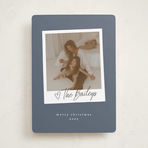This is a atlantic photo christmas cards with standard by Karidy Walker called holiday snapshot printing on recycled smooth signature in standard