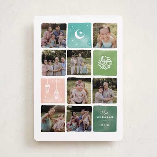 This is a gotta eid cards with standard by Creo Study called chand bahar printing on recycled smooth signature in standard