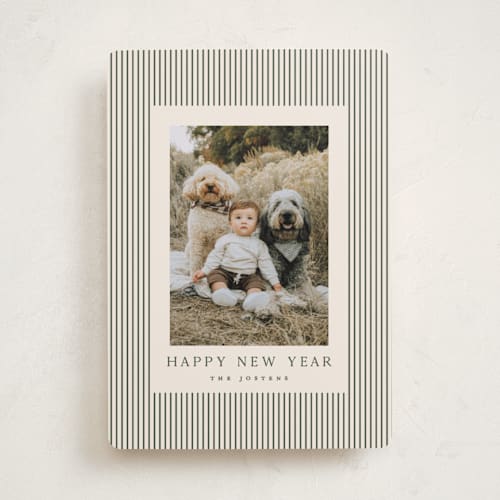 This is a balsam holiday photo cards with standard by Kristie Kern called the prep printing on recycled smooth signature in standard