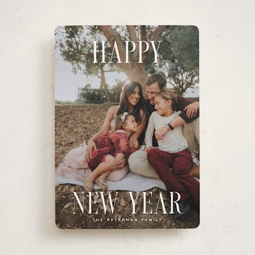 This is a snow holiday photo cards with standard by Rebecca Durflinger called christmas printing on recycled smooth signature in standard