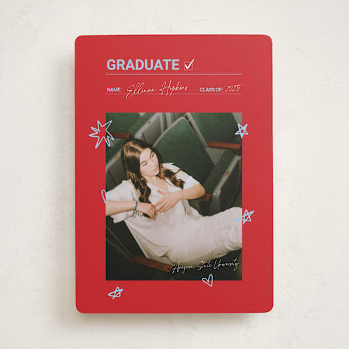 This is a rub ember graduation announcements with standard by Zove Ahhh called checklist complete printing on recycled smooth signature in standard