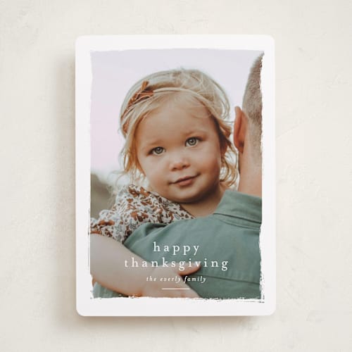 This is a sugar thanksgiving cards invitations with standard by Jessica Williams called soft edge printing on recycled smooth signature in standard