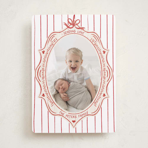 This is a sugar valentines day with standard by Tamara Hilje called vintage frame printing on recycled smooth signature in standard