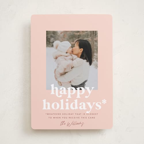 This is a candy heart valentines day with standard by Robert and Stella called happy holidays* printing on recycled smooth signature in standard