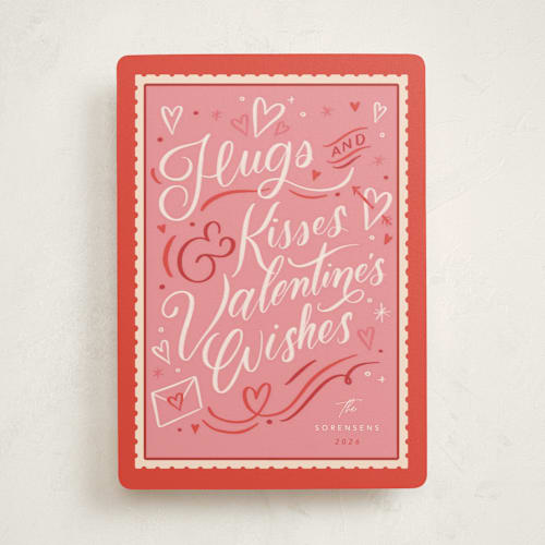 This is a rose valentines day with standard by Stephanie Hawkes called valentine's wishes printing on signature in standard