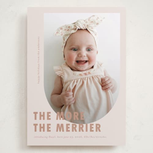 This is a truffle babys first christmas with standard by Deynaaz Daraei called viola printing on recycled smooth signature in grand