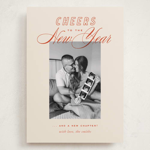 This is a cherry babys first christmas with standard by Oscar and Emma - Karly Depew called retro printing on recycled smooth signature in grand