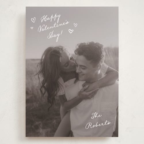 This is a frosted valentines day with standard by Pixel and Hank called valentine loves printing on recycled smooth signature in grand