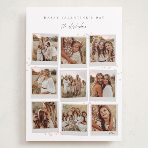 This is a sugar valentines day with standard by Jessica Williams called heart sprinkles printing on recycled smooth signature in grand