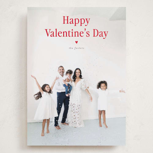 This is a scarlet valentines day with standard by Pixel and Hank called simplistic printing on recycled smooth signature in grand