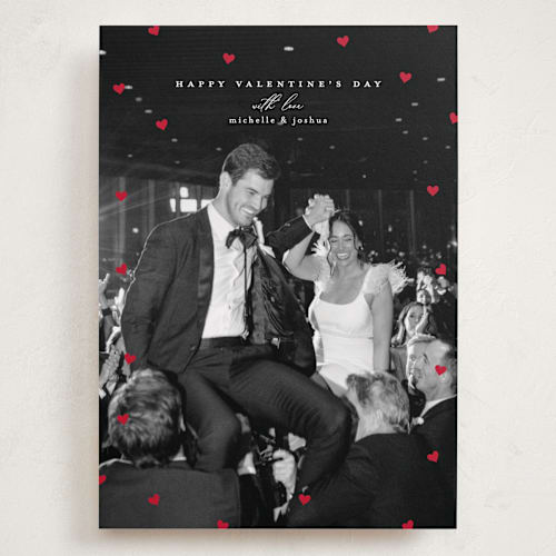 This is a pearl valentines day with standard by Heather Schertzer called loads of love printing on recycled smooth signature in grand