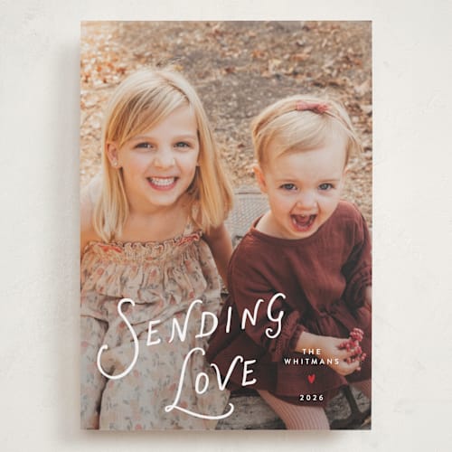 This is a ruby valentines day with standard by Lauren Chism called sent printing on recycled smooth signature in grand