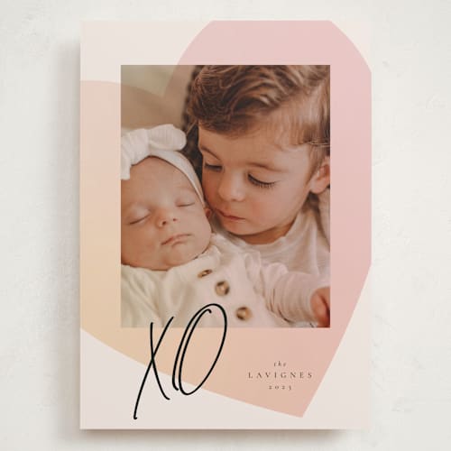 This is a rose valentines day with standard by letterfix called full heart printing on recycled smooth signature in grand