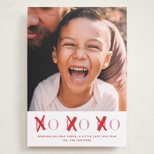 This is a scarlet valentines day with standard by Lori Wemple called hohoxo printing on recycled smooth signature in grand