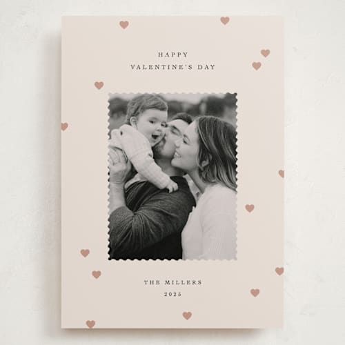 This is a powder valentines day with standard by Sumak Studio called soft & sweet printing on recycled smooth signature in grand