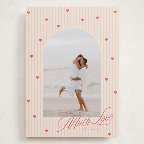 This is a crimson valentines day with standard by Vera Lim called much hearts printing on recycled smooth signature in grand