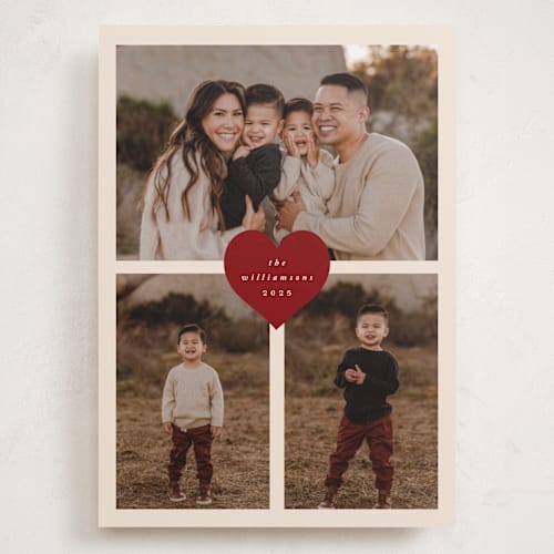 This is a cookie dough valentines day with standard by Stacy Maalouf called heart tag printing on recycled smooth signature in grand