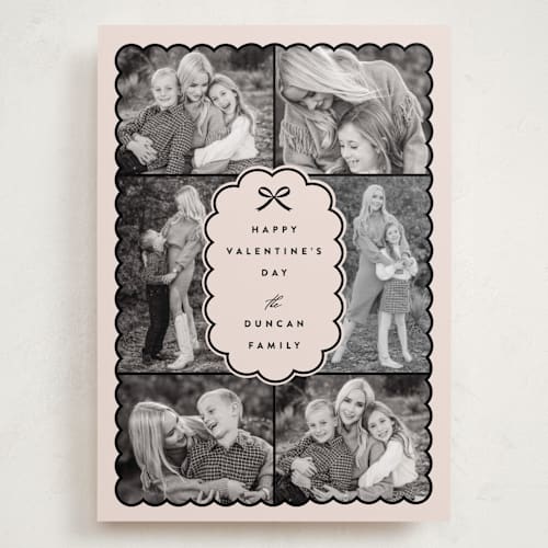 This is a licorice valentines day with standard by Maria Alou called valentine frames printing on recycled smooth signature in grand
