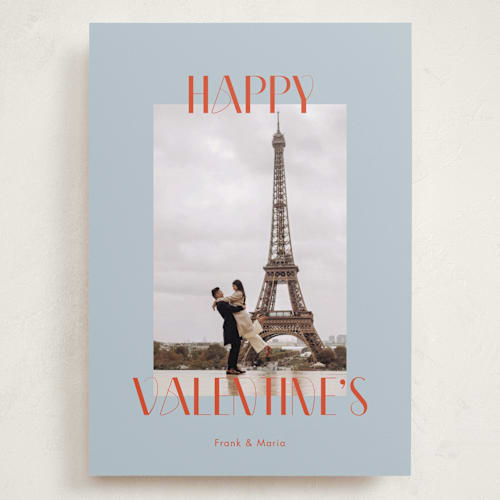 This is a blue sky valentines day with standard by Ani Somi called paris printing on recycled smooth signature in grand