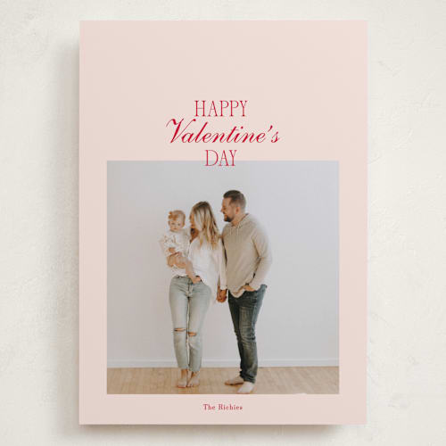 This is a rose valentines day with standard by Baumbirdy called hvd printing on recycled smooth signature in grand