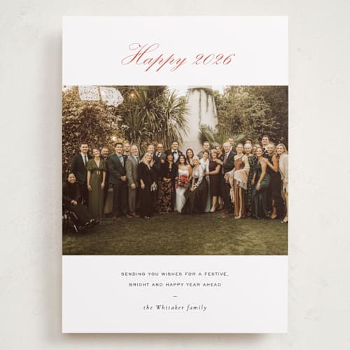 This is a cider holiday photo cards with standard by Sara Hicks Malone called god's love printing on recycled smooth signature in grand