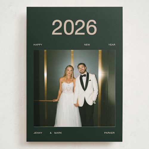 This is a evergreen holiday photo cards with standard by Kelly Watkins called major printing on recycled smooth signature in grand