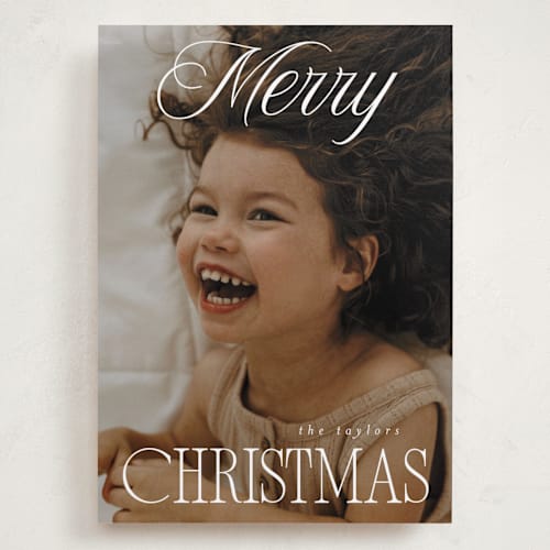 This is a snowflake holiday photo cards with standard by Julie Ley called beautiful christmas printing on recycled smooth signature in grand