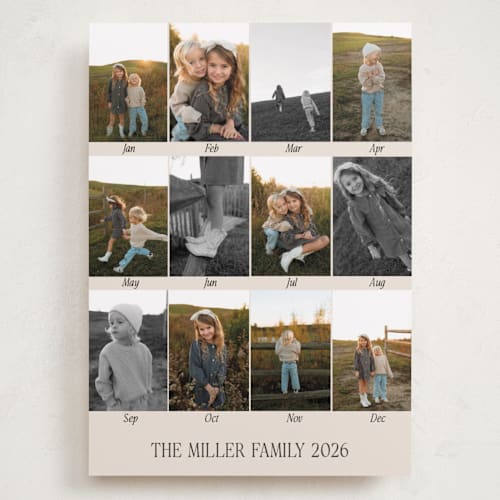 This is a latte holiday photo cards with standard by Morgan Kendall called collective printing on recycled smooth signature in grand