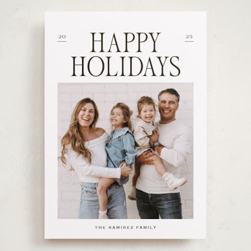 This is a ink holiday photo cards with standard by chocomocacino called ladotyri printing on recycled smooth signature in grand