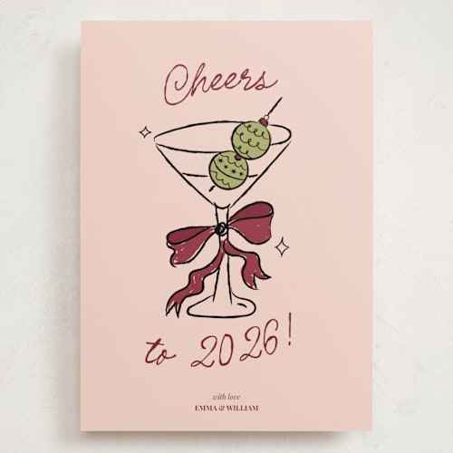 This is a mulled wine holiday photo cards with standard by Helena Vitto called cin cin! printing on signature in grand