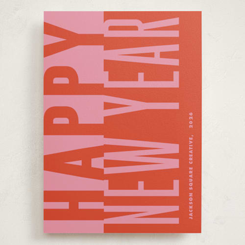 This is a santa holiday photo cards with standard by Claudia Orengo called bold and clear printing on signature in grand