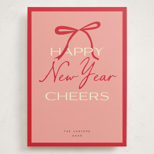 This is a rose holiday photo cards with standard by Jennifer Lew called everything printing on signature in grand