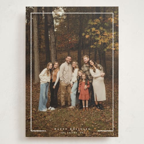 This is a pudding holiday photo cards with standard by Adelyn T. called thin marker printing on signature in grand