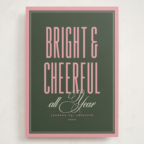 This is a wreath holiday photo cards with standard by letterfix called simply said printing on signature in grand