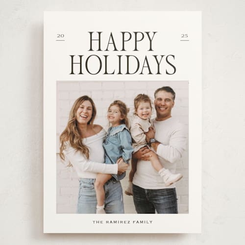 This is a ink holiday photo cards with standard by chocomocacino called ladotyri printing on signature in grand