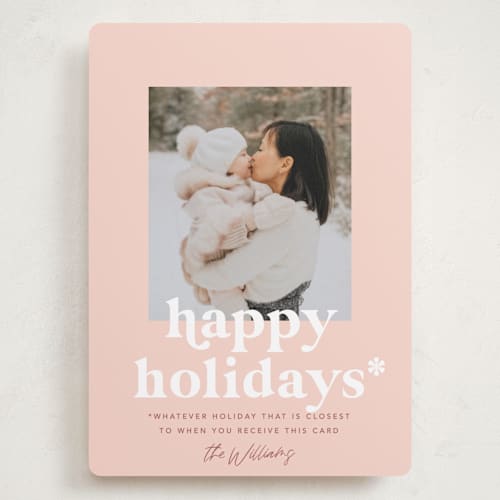 This is a candy heart valentines day with standard by Robert and Stella called happy holidays* printing on recycled smooth signature in grand