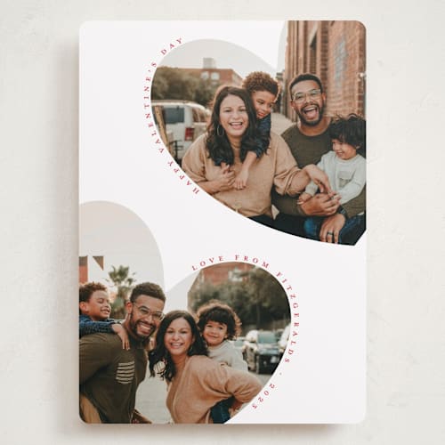 This is a cherry valentines day with standard by Jackie Crawford called complementary hearts printing on recycled smooth signature in grand