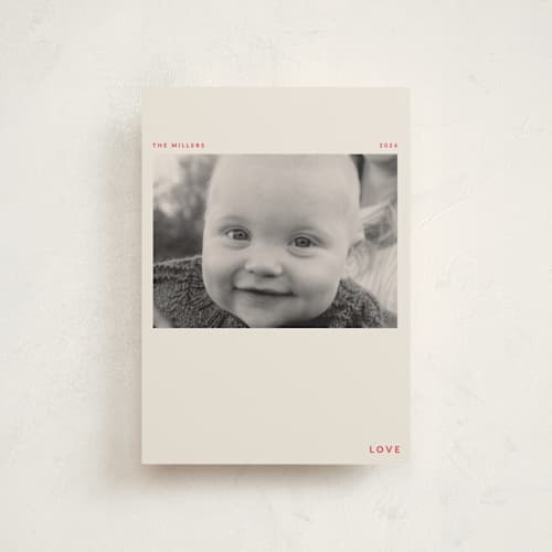 This is a cupcake valentines day with standard by Sumak Studio called simple love printing on recycled smooth signature in petite