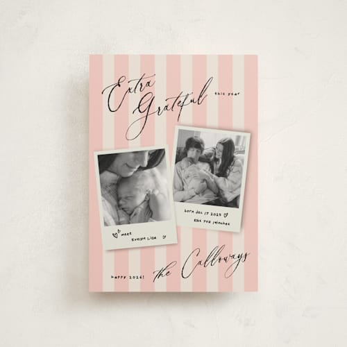 This is a berry babys first christmas with standard by Vivian Yiwing called extra printing on signature in postcard