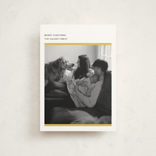 This is a candied lemon christmas postcards with standard by Annie Clark called zine printing on signature in postcard