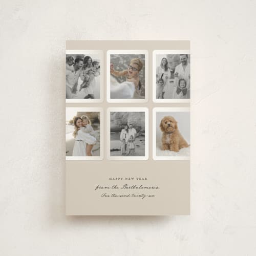 This is a vanilla spice christmas postcards with standard by Corinne Malesic called vintage ephemera printing on signature in postcard