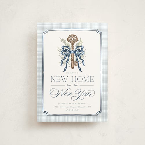 This is a powder christmas postcards with standard by Erin L. Wilson called roland park printing on signature in postcard