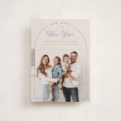 This is a midnight christmas postcards with standard by Alexandra Cohn called regency printing on signature in postcard