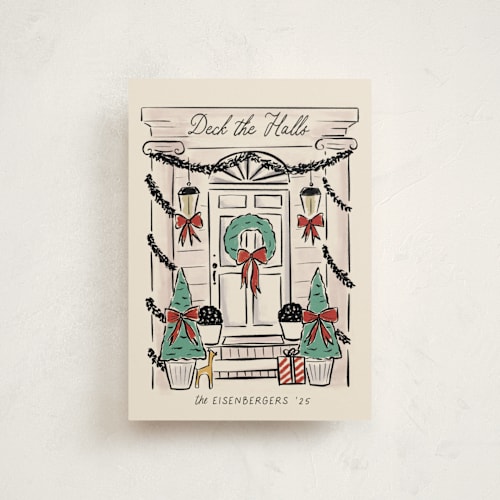 This is a champagne christmas postcards with standard by chocomocacino called panettone printing on signature in postcard