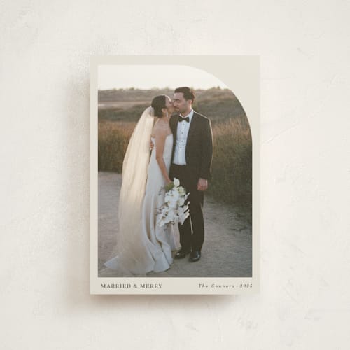 This is a eggnog christmas postcards with standard by Oma N. Ramkhelawan called arched simplicity printing on signature in postcard