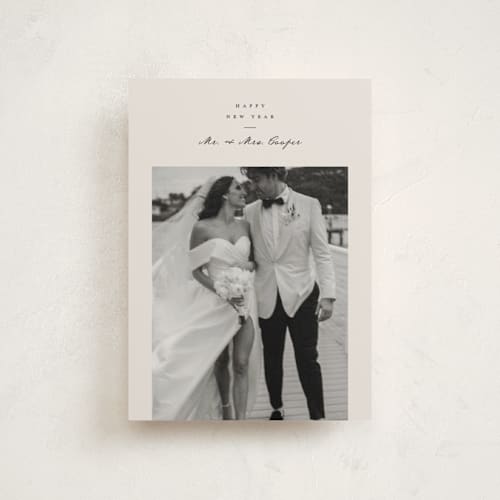 This is a eggnog christmas postcards with standard by Ashley Iwafuchi called merry season printing on signature in postcard