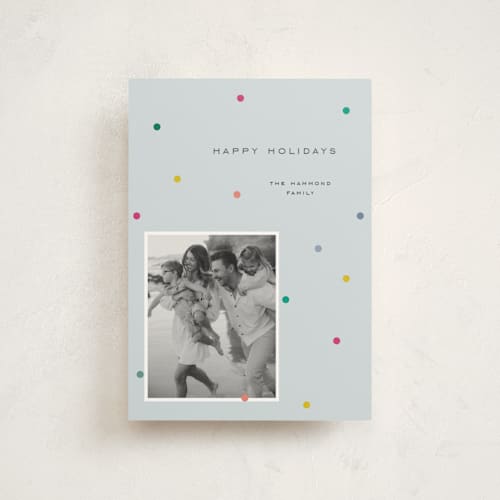 This is a bells christmas postcards with standard by Jelena Vuletic called dotura printing on signature in postcard