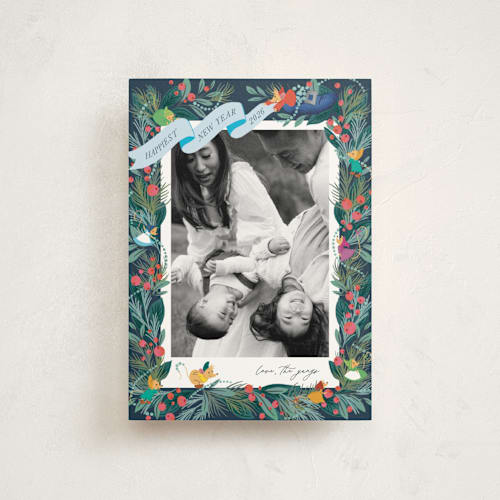 This is a fairy godmother christmas postcards with standard by Jackie Crawford called disney's cinderella garland printing on signature in postcard