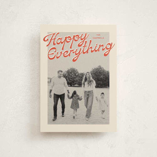 This is a candy cane christmas postcards with standard by Ekko Studio called nostalgia printing on signature in postcard